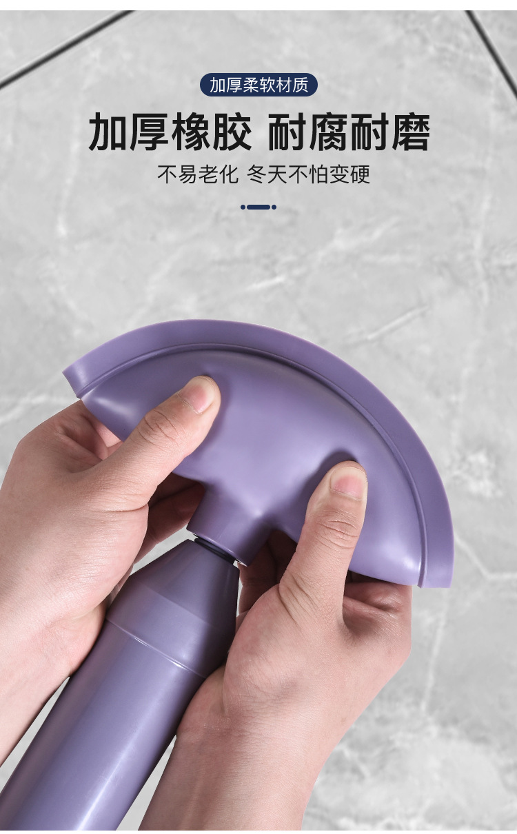 马桶管道疏通器一炮通高压气皮吸家用卫生间马桶刷子厂家现货批发详情7