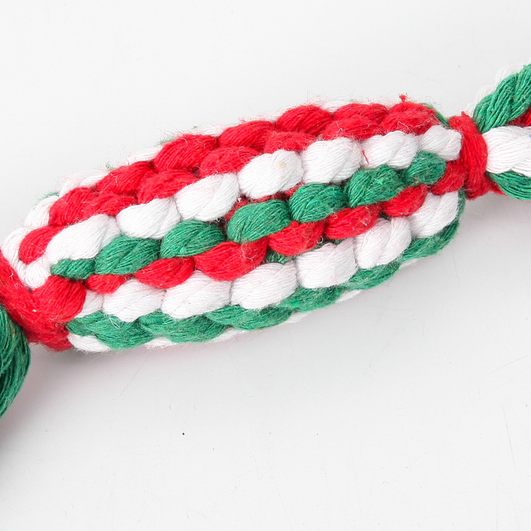 Wholesale dog supplies from the manufacturer, including knot-woven dog toys, cotton ropes, candies, pet supplies, and durable dog toys pic 7