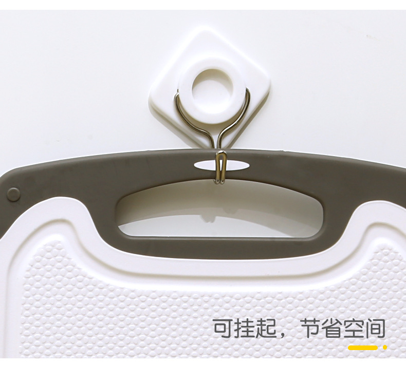 Anti-slip cutting board, plastic household cutting board, creative baby food board, classified kitchen meat, fruit and vegetable cutting board pic 11