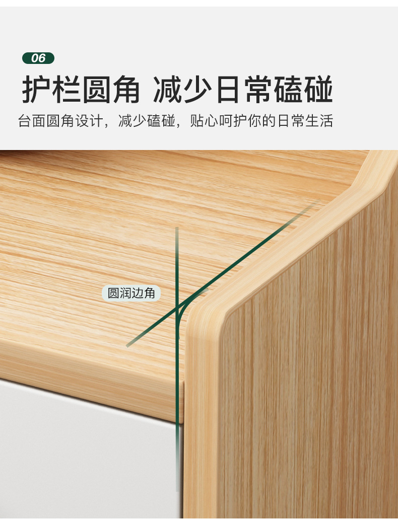 Modern and simple sideboard, bowl cabinet, household kitchen stove cabinet, simple kitchen cabinet, living room wall-mounted storage cabinet pic 12