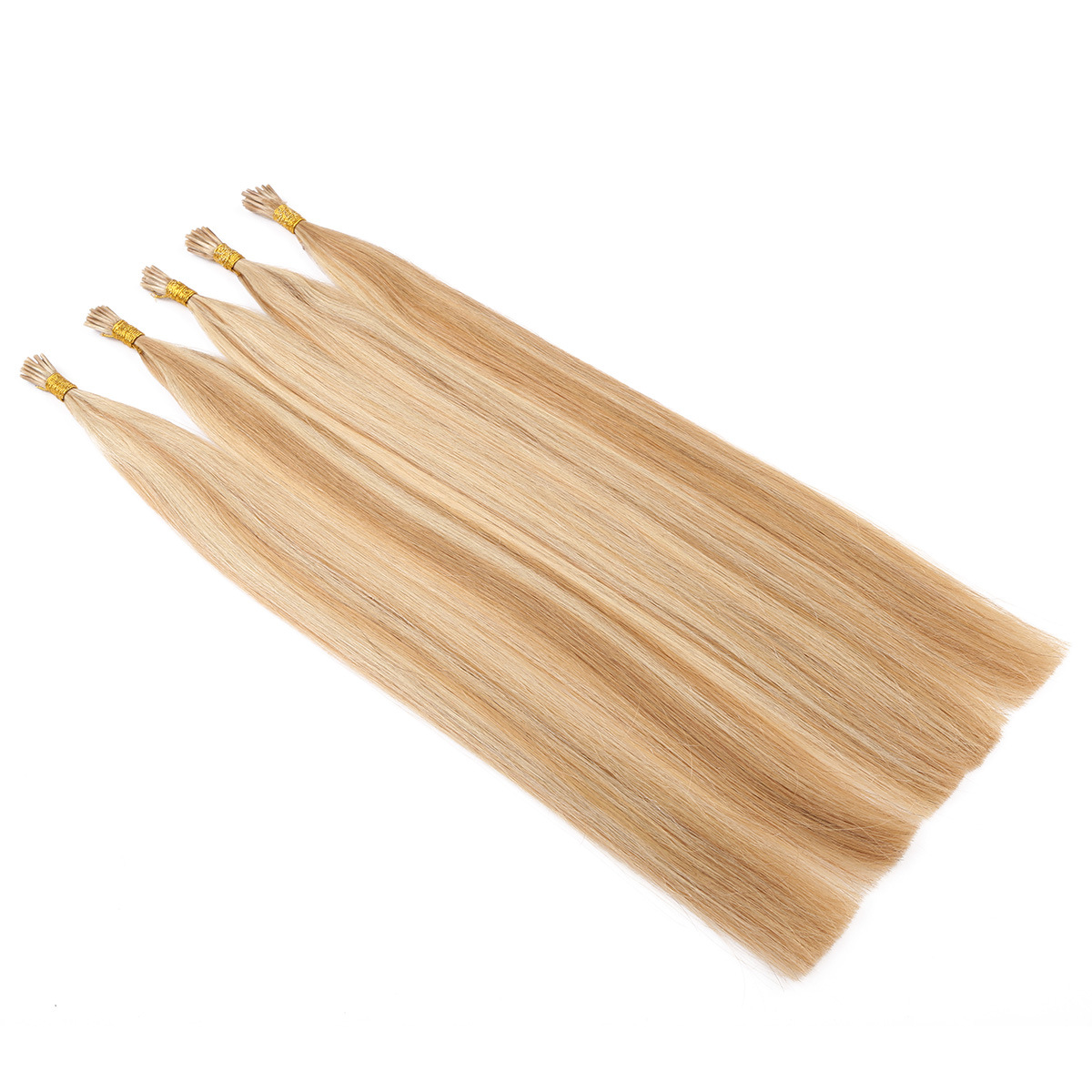 Real person hair extension, stick hair, i tip/u tip/ v tip/ flat tip, color customization 613# pic 4