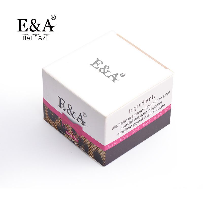 E&A Nail Polish Glue Factory Direct sales: 30g transparent UV glue, phototherapy glue, pink phototherapy nail polish glue, model glue, exclusively for export pic 5