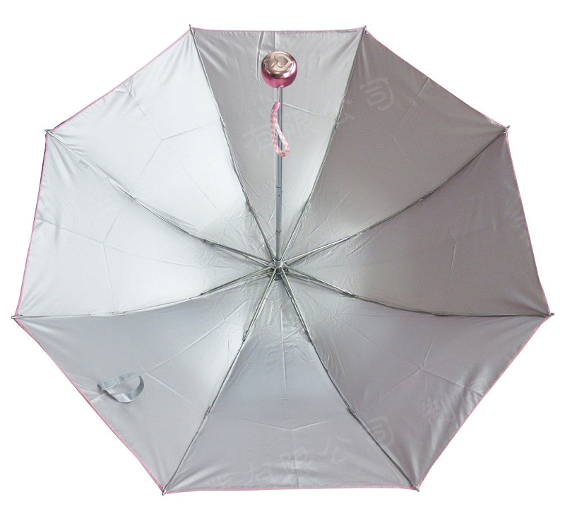 Paradise Umbrella 336T Silver Rubber Princess Silver Rubber Three-Fold Umbrella pic 6