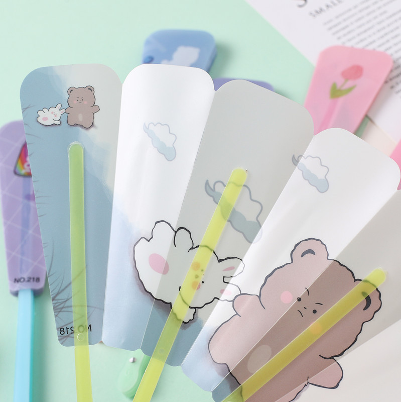 夏天可爱卡通小扇子儿童学生折叠扇子便携随身中国风迷你塑料折扇详情8