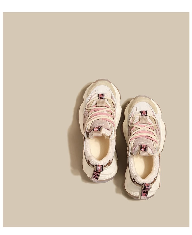 欧货真皮增高老爹鞋女小众2024秋冬新款百搭鞋子女休闲厚底运动鞋详情23