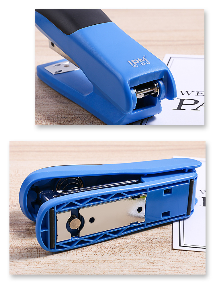 Multi-functional and simple office stapler, desktop binding and stapling machine, regular No. 12 labor-saving binding machine, office supplies pic 15