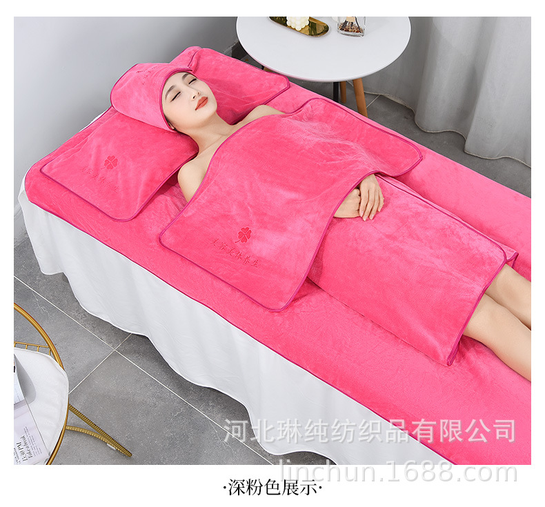 Beauty salon-specific towels with logo, beauty salon towels, bed towels, bath towels, bath skirts, fine fibers, soft and absorbent pic 36