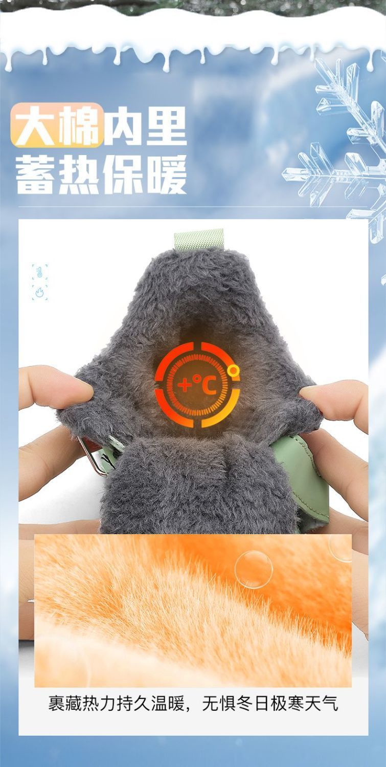 童鞋男童秋冬款儿童皮面2024新款秋季中大童学生加绒男孩运动鞋子详情7