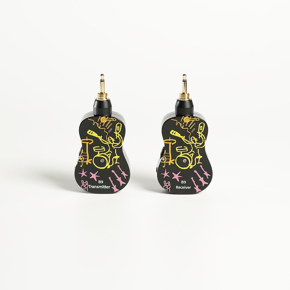 B9 Guitar Wireless Transmission System, electric guitar wireless pickup U-band 2.4G electro-acoustic instrument wireless transceiver pic 7