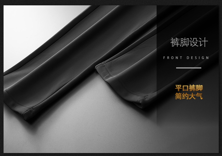 男裤秋季弹力休闲裤男宽松直筒卫裤男松紧腰男士裤子大码工装裤35详情16