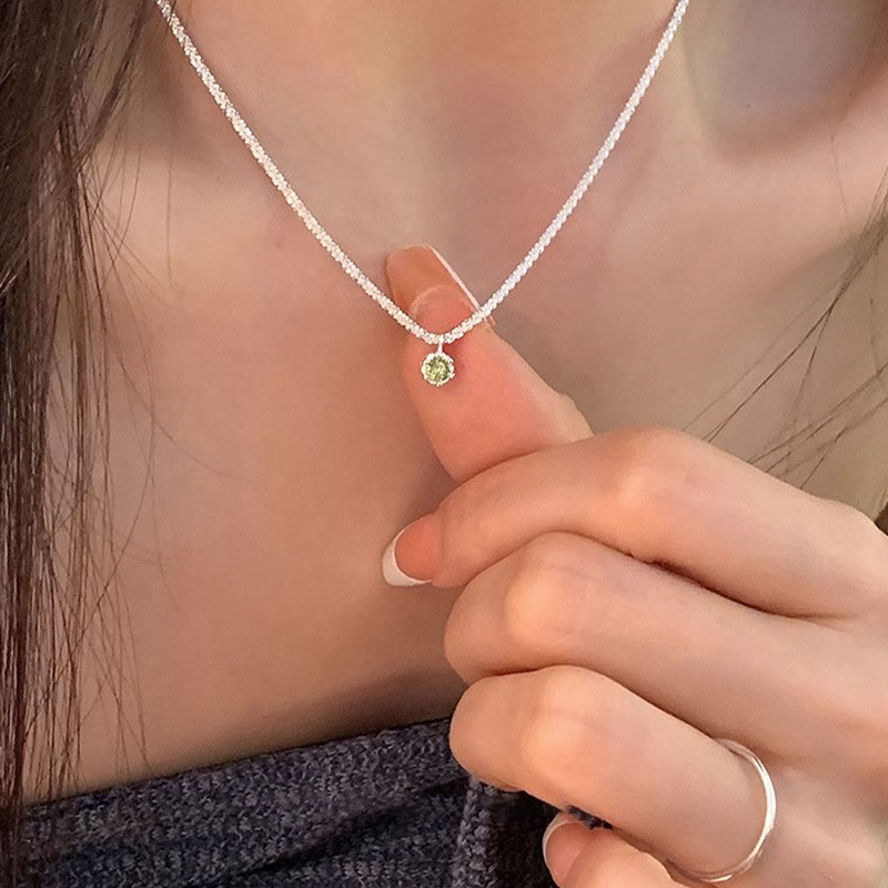 小众设计感轻奢项链女ins风珍珠组合百搭不掉色锁骨链高级感饰品详情3