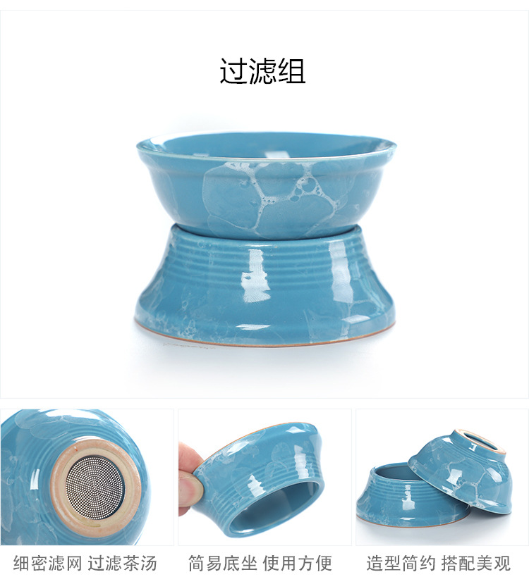 Wholesale of travel Kung Fu tea set, complete set of ceramic portable Quick customer cups, anniversary celebration of the event, giving gifts to customers pic 11