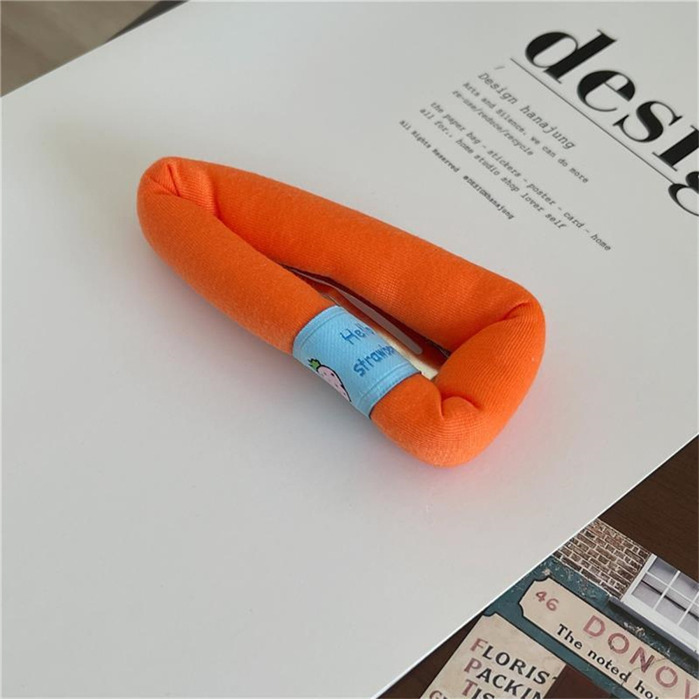 Cream-colored puffy sponge hair clips, cute large bangs clips, BB clips, makeup clips, hair clip edge clips, and teenage hair accessories pic 24