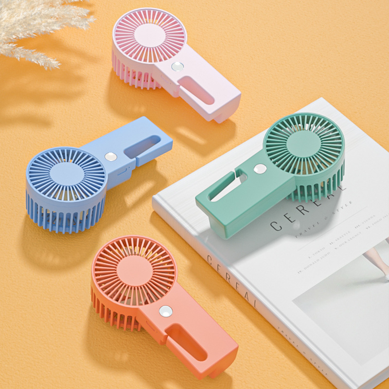 卡比巴拉卡通迷你挂脖小风扇 USB充电便携式手持电风扇 儿童礼物玩具 清凉一夏详情4