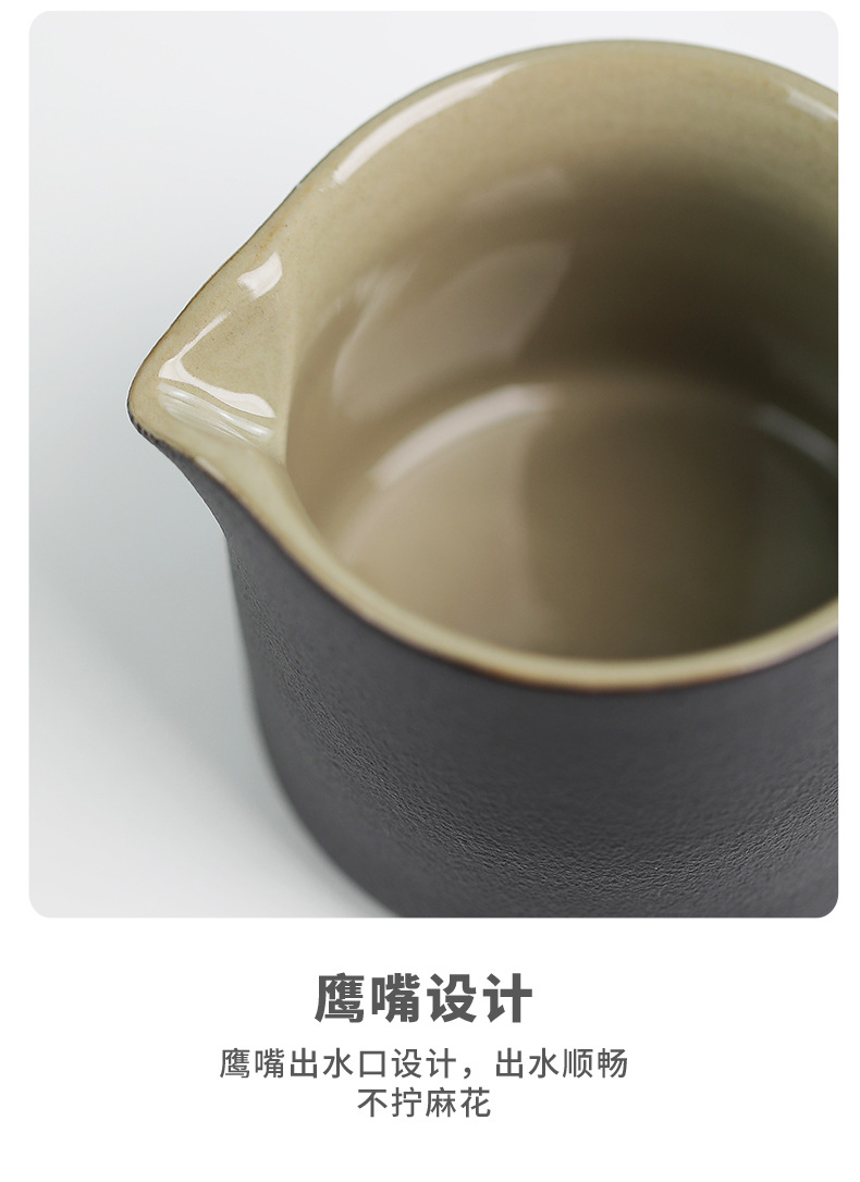 Wholesale travel tea sets, tea trays, household Gongfu tea sets, outdoor portable teapots, ceramic New Year gifts pic 20
