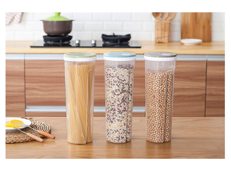 Quantitative noodle storage box, moisture-proof food sealed bucket, five-grain and miscellaneous grain jar, grain preservation box, food storage jar pic 18
