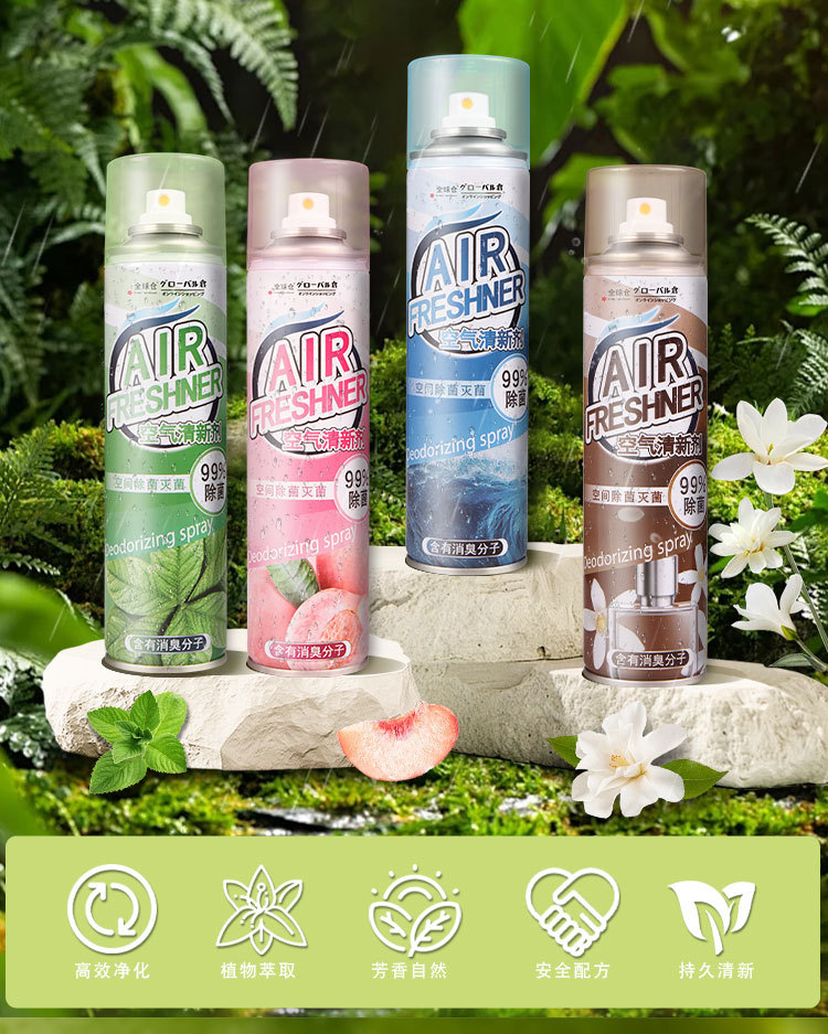 空气清新剂卧室持久留香家用卫生间汽车除臭清香 全球仓详情2