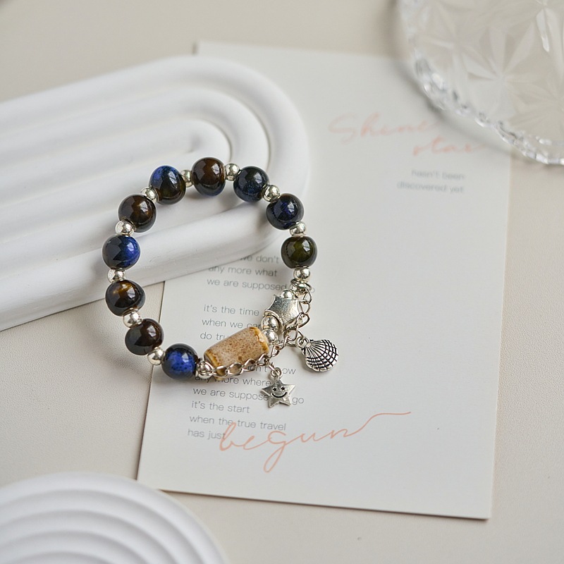 Jingdezhen ceramic bracelet, new Chinese-style jewelry source supply, 10 yuan for 3 bracelets, versatile for women, with a sense of luxury pic 10