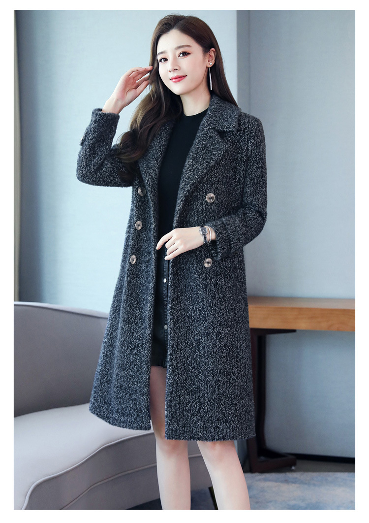 呢子大衣女中长款2020秋冬季新款仿水貂绒加厚显瘦毛呢外套详情19
