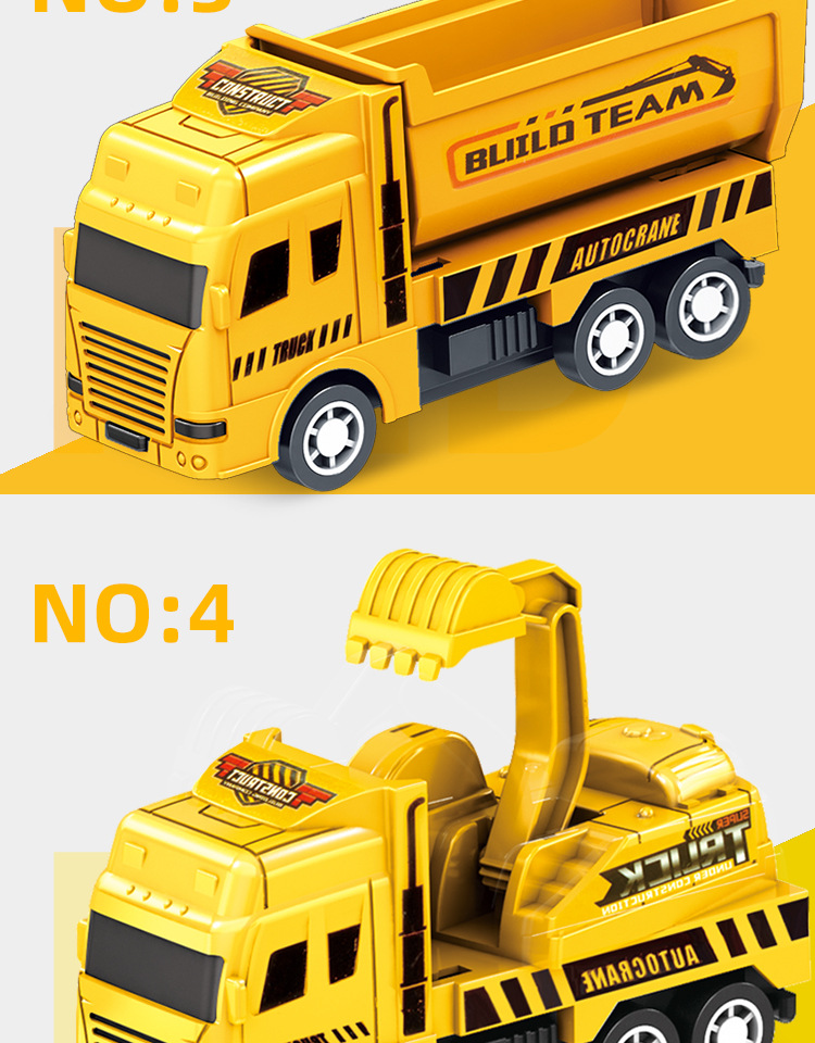新品厂家批发儿童玩具益智回力工程车模型四款迷你小汽车热卖玩具详情7