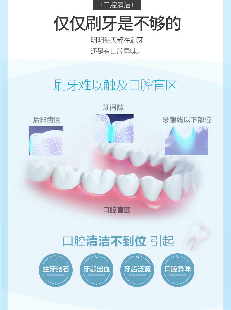 h2ofloss portable water flosser, teeth cleaning machine, water dental floss, teeth cleaning machine, hf-6 rinsing machine pic 8