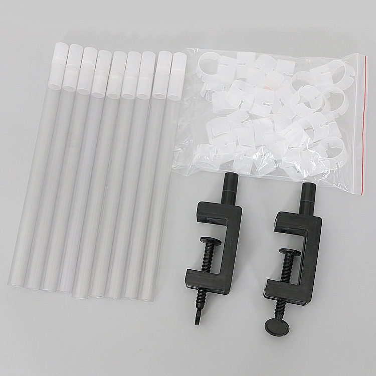 桌上小拱门 婚庆生日装饰气球展示架 桌面可拆卸便携杆子支架批发详情9