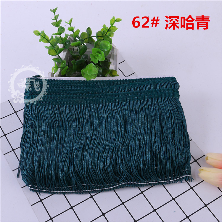 DIY stage costume accessories: Latin dance lace, tassel lace, polyester ribbon, 15CM, factory direct sales, 1 webbing pic 64