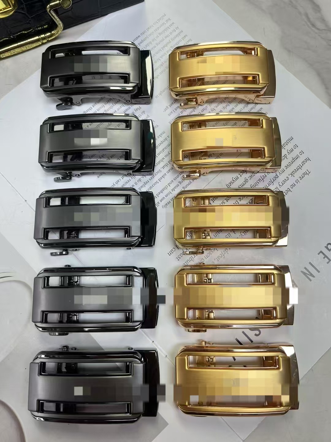 极速发货商务皮带扣头男自动扣锌合金皮带头高档自动腰带扣头跨境详情12