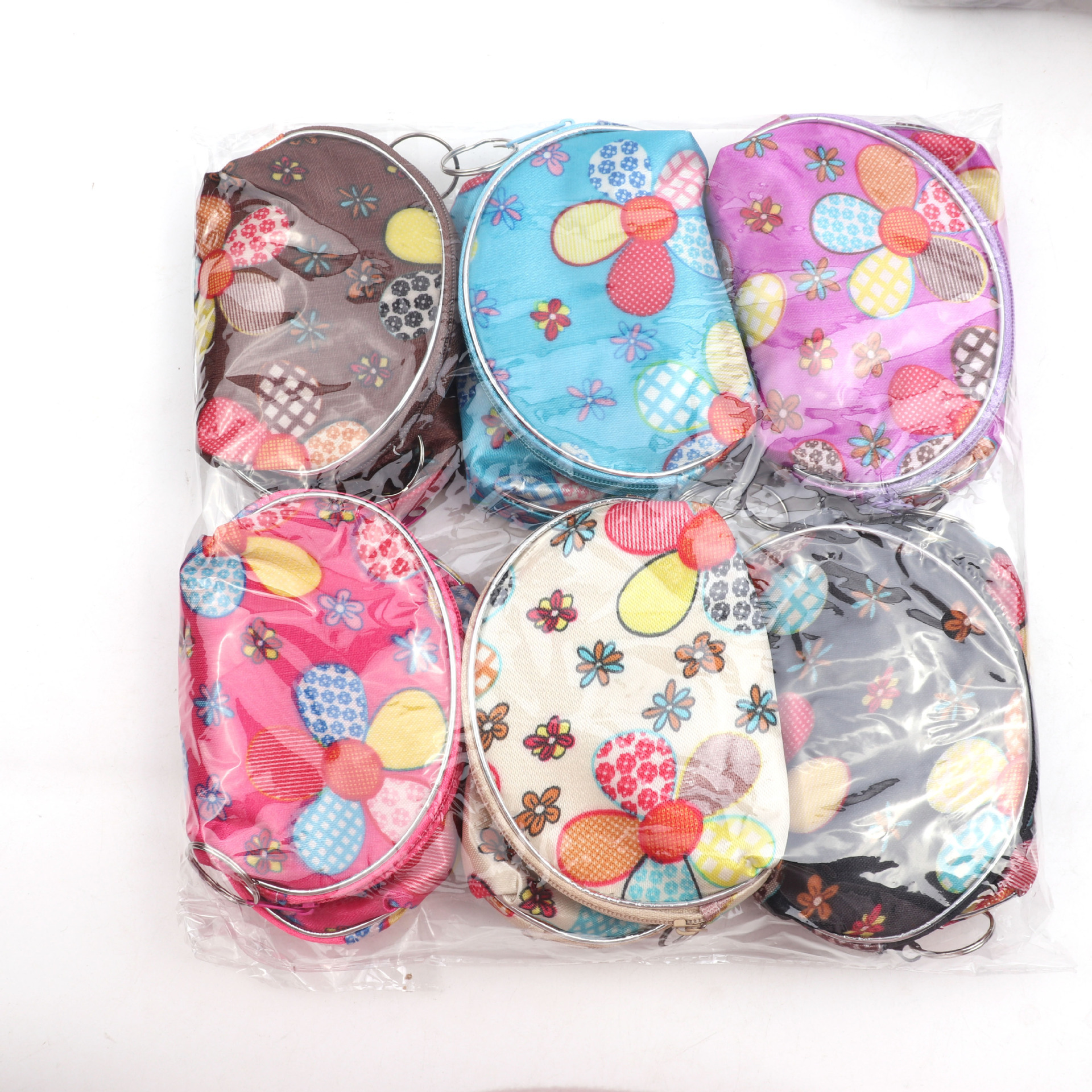 Wholesale key case, creative coin purse, cartoon fabric coin purse pic 4