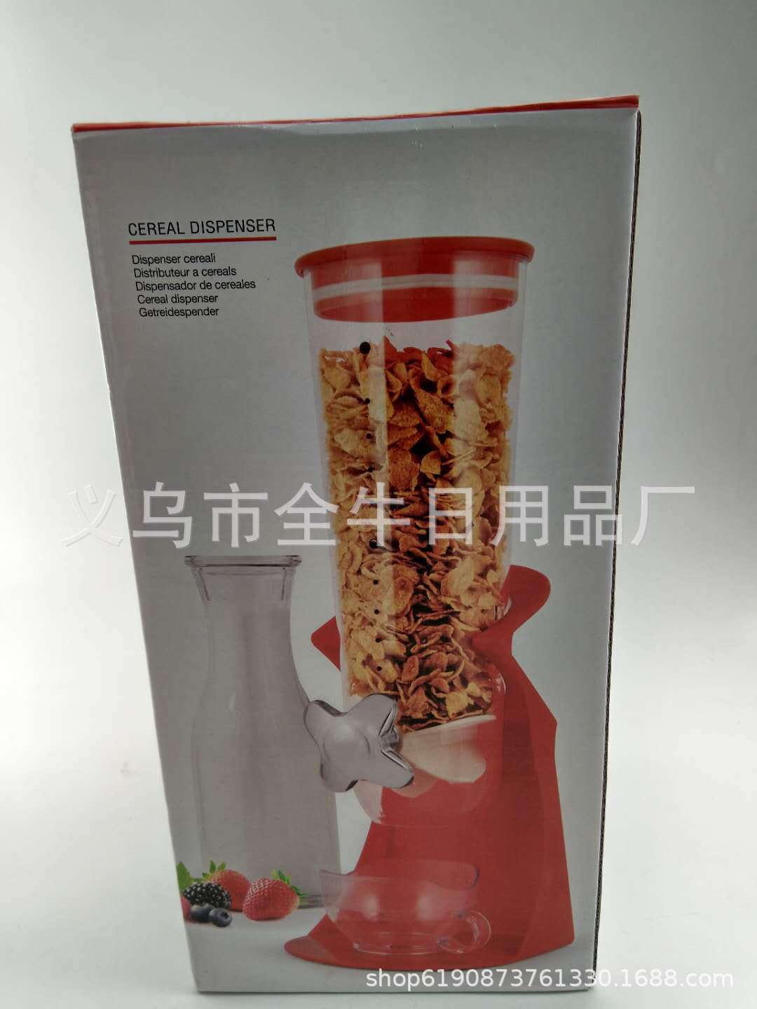 厨房新款壁挂式麦片机跨境麦片器热销谷物分配器cereal dispenser/国潮商品详情1