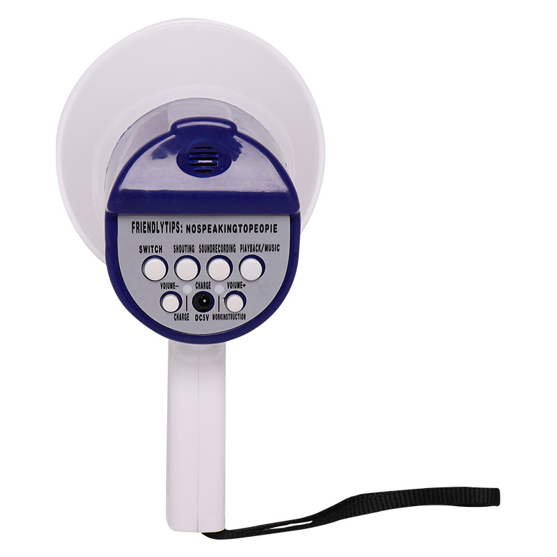 Outdoor street vending loudspeaker, portable charging, high-power handheld loudspeaker, USB/recording for 240 seconds pic 8