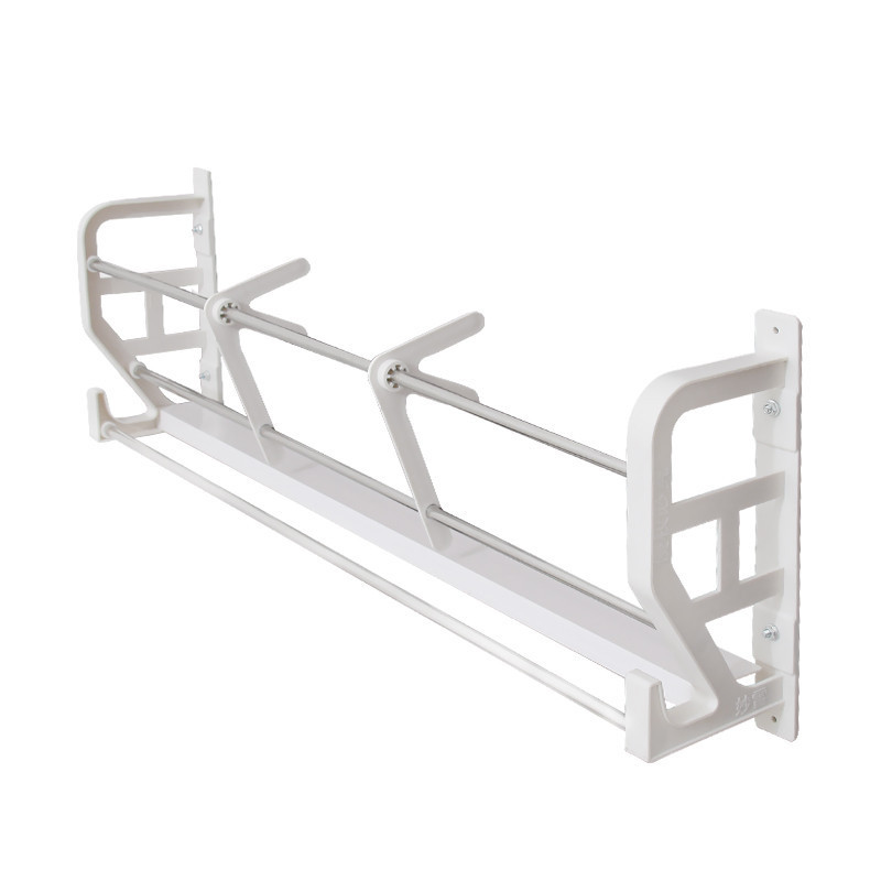 A new type of home no-hole door rear hanging shoe rack pic 2