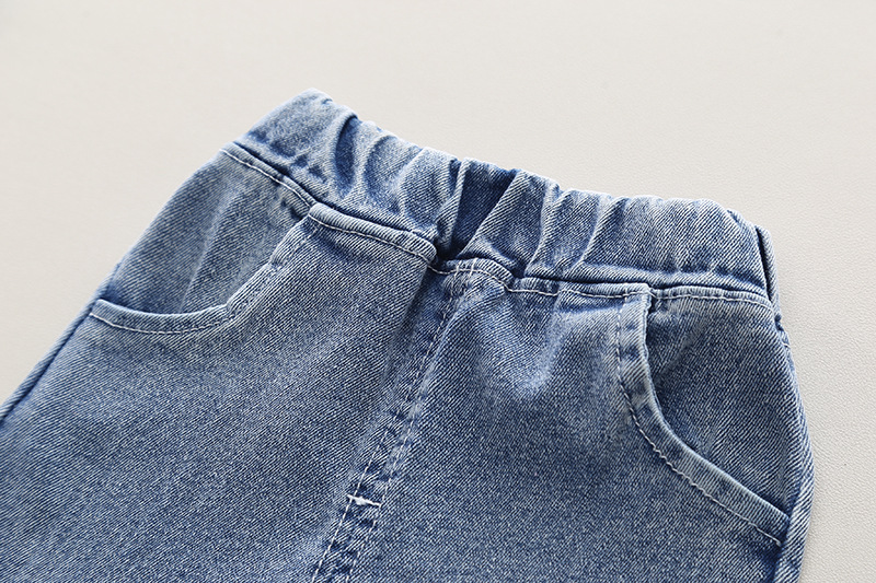 韩版童装新款秋装女童针织马甲三件套秋季泡泡袖儿童长袖套装衣服详情16