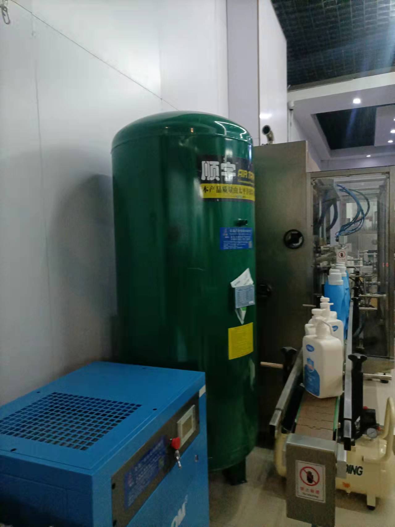 The manufacturer supplies 1 cubic meter silent air compressor, screw air compressor and permanent magnet variable frequency air compressor pic 2