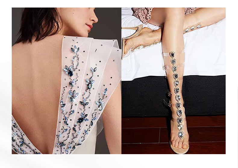 diy jewelry, handcrafted accessories and auxiliary materials for square mirror, hollow large hole, elliptical cylindrical, starry sky sphere pic 8