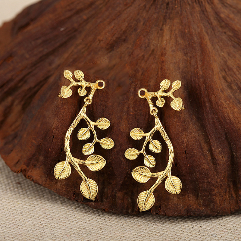 众兴古风diy饰品发簪胸针配饰树枝花树叶流苏吊挂件配饰材料步摇详情6