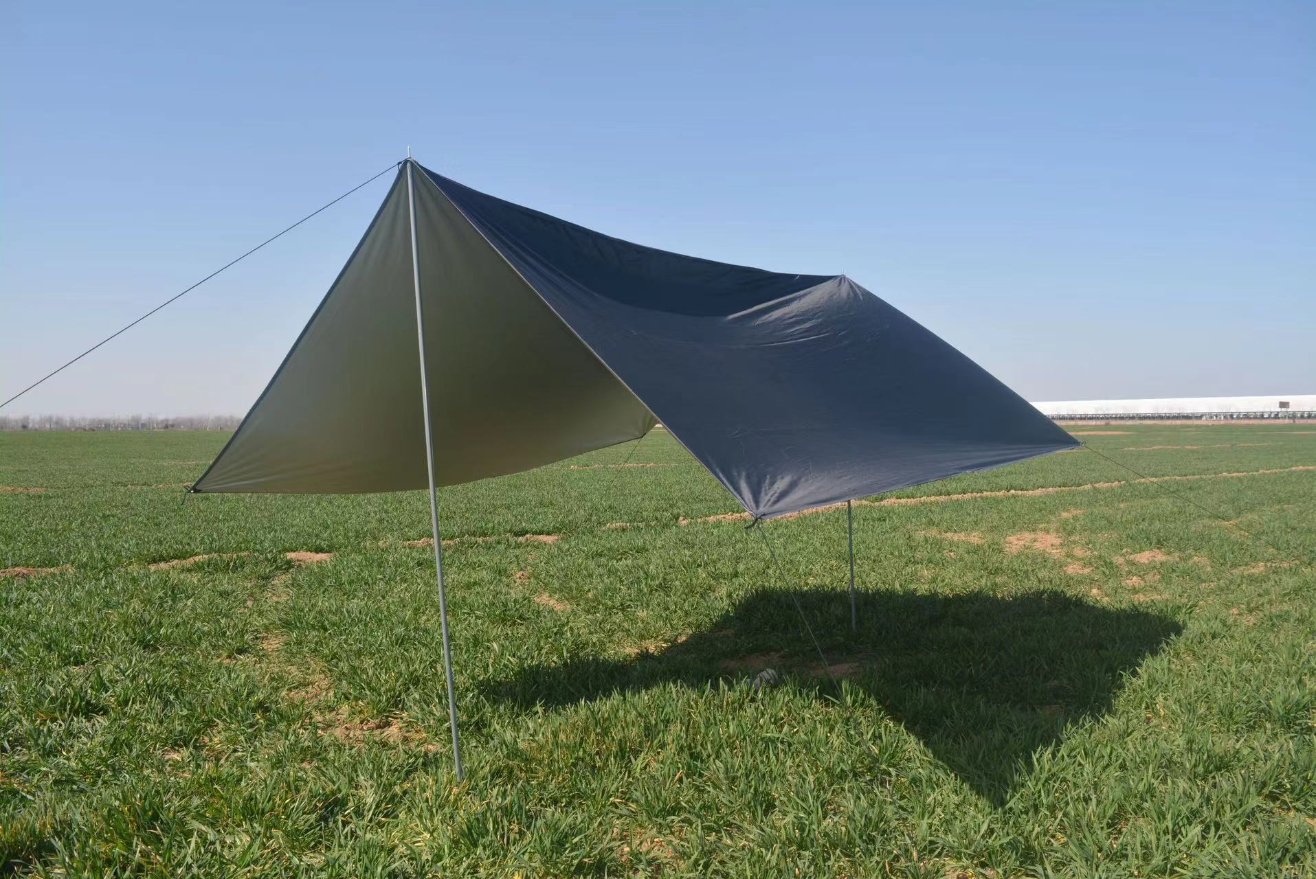 Tianshan Camel outdoor canopy camping portable multi-color silver-coated canopy, outdoor multi-person picnic sunshade canopy tent pic 10