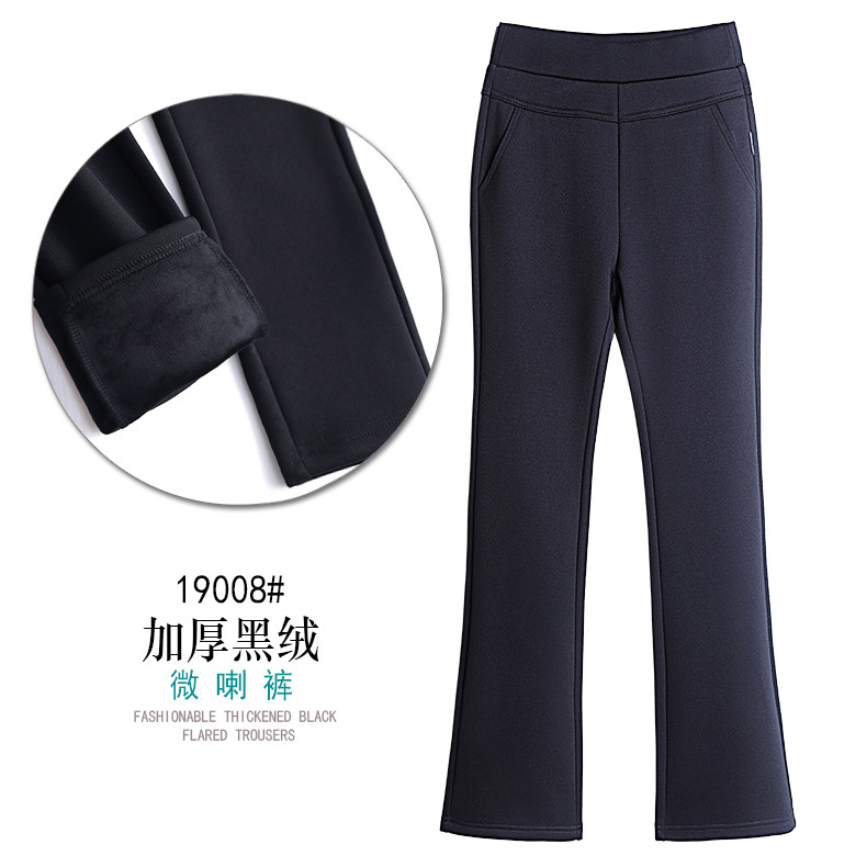 裤子女春夏西装裤女垂坠感高腰新款2023黑色小脚裤弹力女士休闲裤详情18