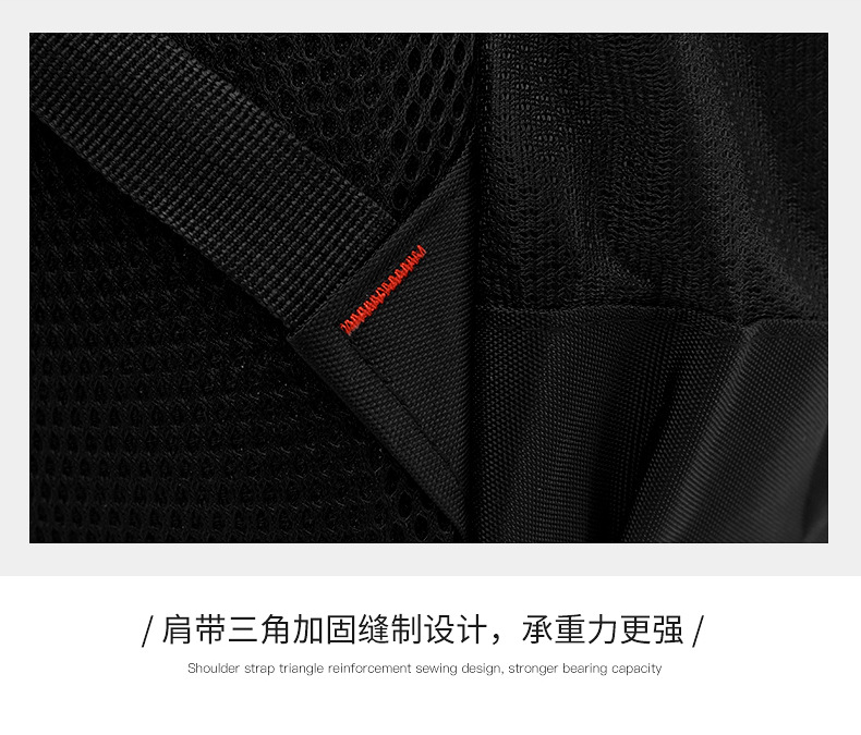 Large-capacity leisure travel backpack, 17-inch computer bag, custom-made backpack, simple schoolbag for junior high school, senior high school and college students pic 17