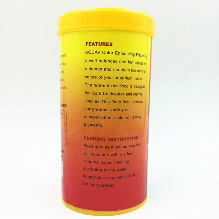 The manufacturer wholesals new export goldfish thin sheet color-enhancing and nutritious feed, koi fish food, and small ornamental fish food pic 32
