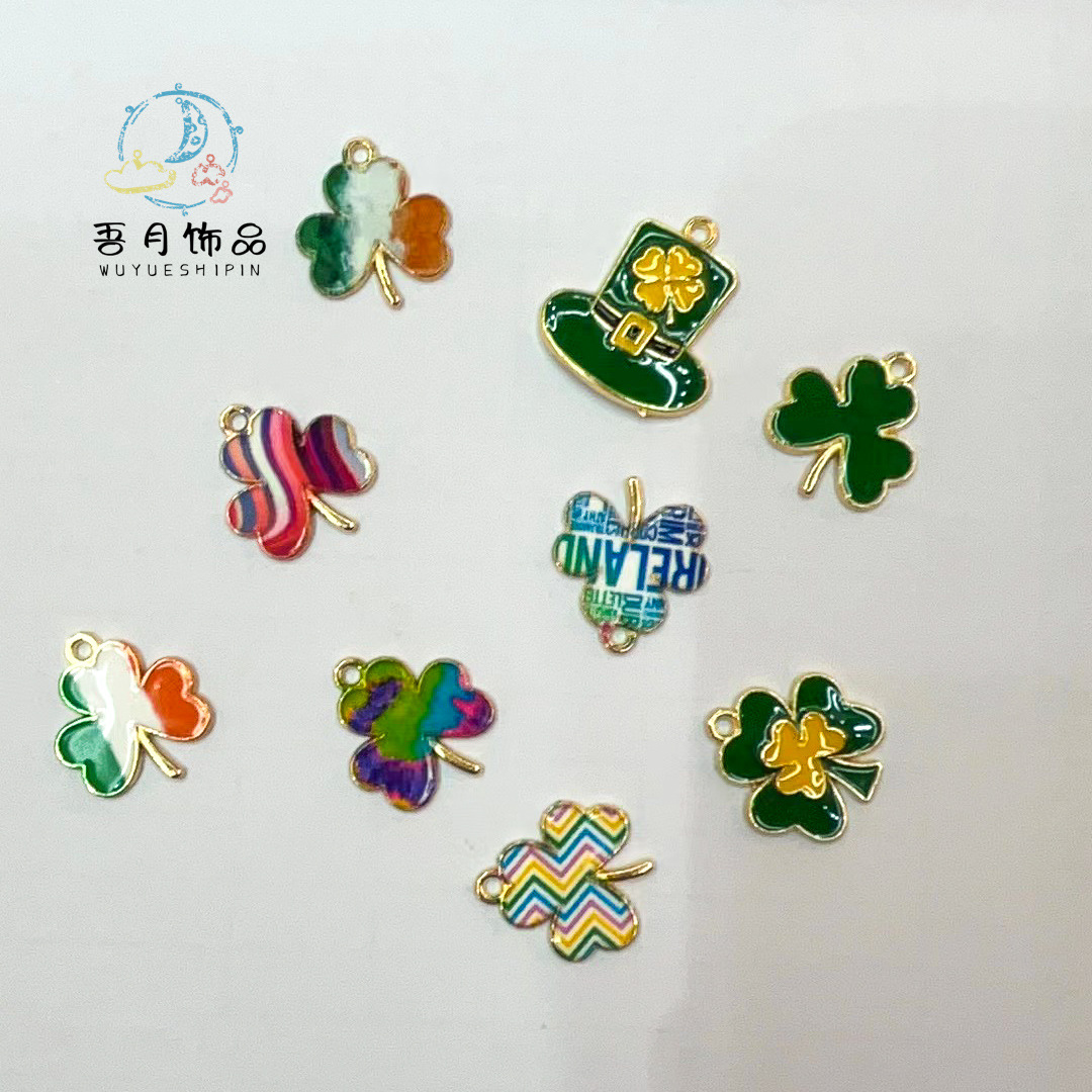 贴片三丽鸥项链耳环饰合金滴油饰品配件手工diy材料配饰义乌批发详情29