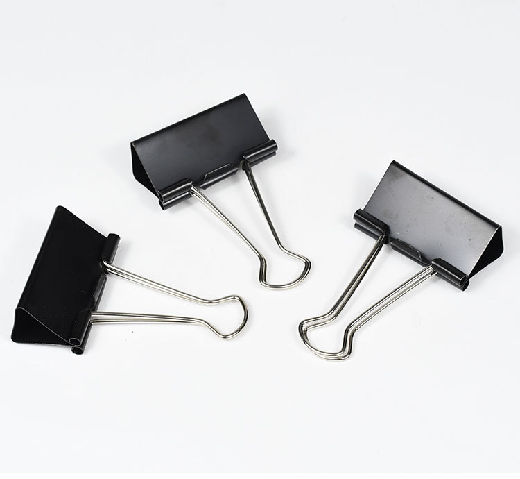 Weibo long-tail clip stationery iron clip, home and office multi-functional steel frame metal dovetail clip manufacturer wholesale pic 9
