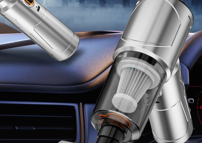 车载吸尘器无线便捷手持吸尘器USB充电手持吸尘器家车两用无刷电机低噪音家用手持吸尘器详情2