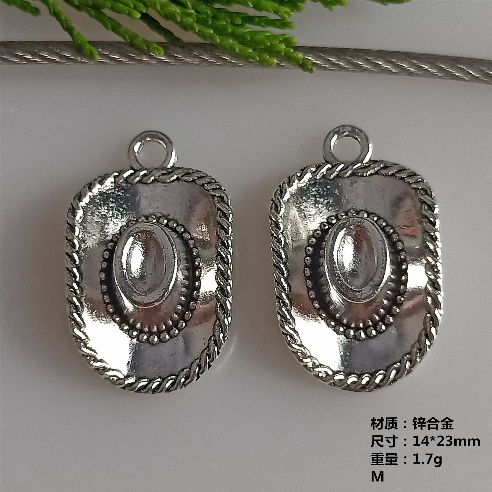 厂家批发多款DIY复古合金挂件吊坠 手工制作项链合金饰品配件批发详情12