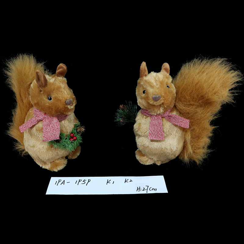 The 2023 new Christmas ornaments featuring squirrels, flowers, rabbits and fairies come in a variety of creative and cute styles for scene arrangement pic 1