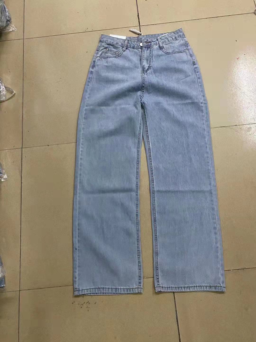女装牛仔阔腿裤杂款