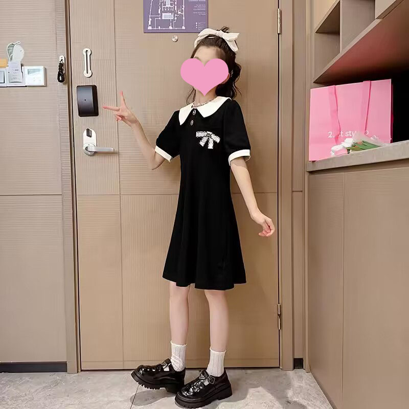 女童夏款连衣裙公主裙童装新款夏季儿童小女孩洋气小香风裙子夏装详情3