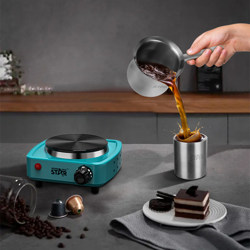 WinningStar Cross-border exclusive electric kettle, tea maker, household electromagnetic tea stove and electric stove set pic 3