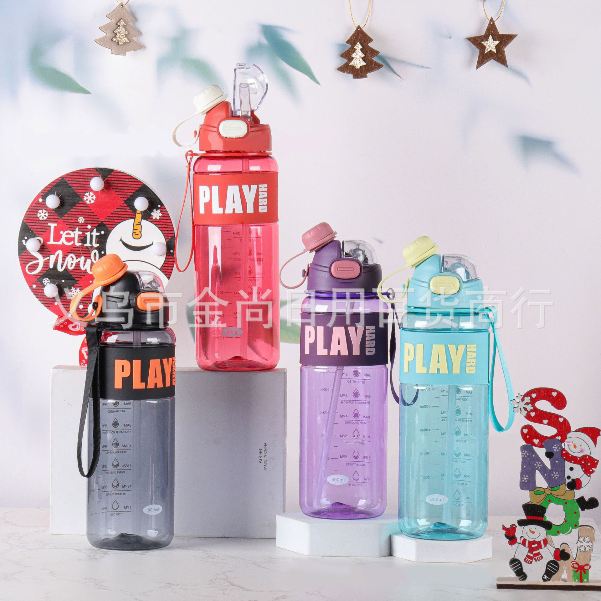 Wholesale of new best-selling double-sipper straws for sports, high-temperature resistant, portable space cups and water cups directly from the manufacturer pic 3