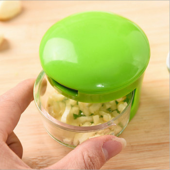Garlic Chopper Multi-function garlic grinder 2-in-1 Portable mini with lid press garlic grinder pic 5